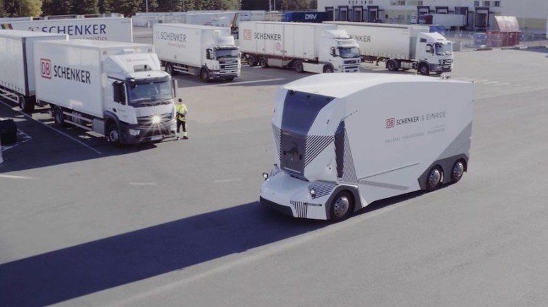 T-Pod von Einride im Einsatz