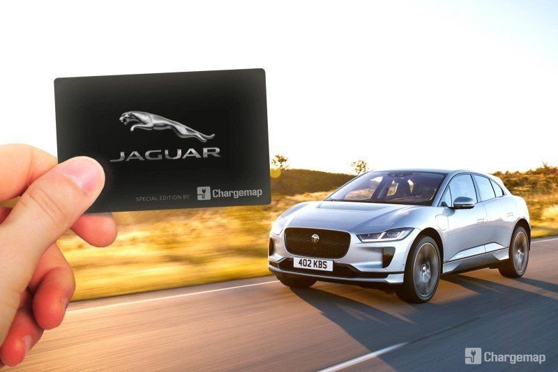 “Jaguar special edition” Chargemap Pass