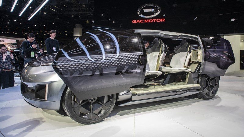 GAC Motor Concept Car ENTRANZE - Blick ins Innere