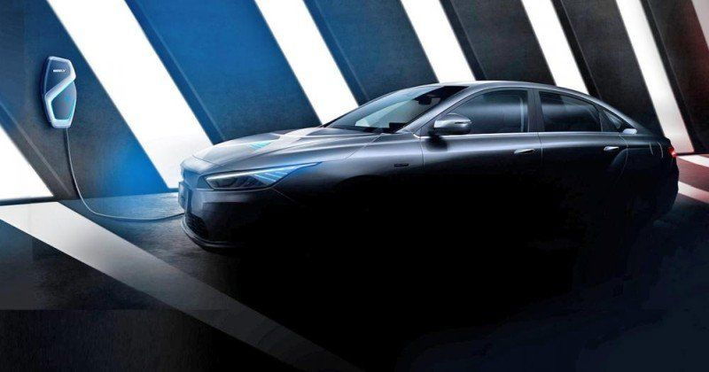 Geely Elektroauto Teaser