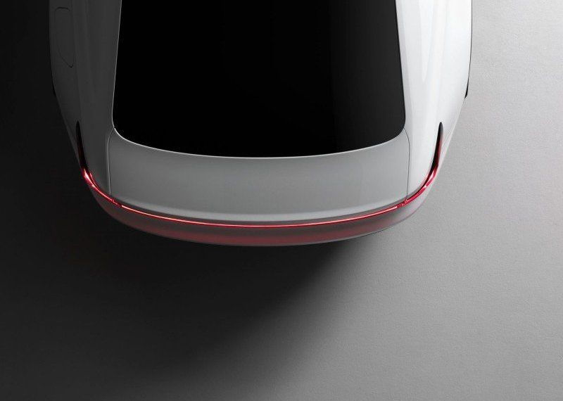 Heck des Polestar 2