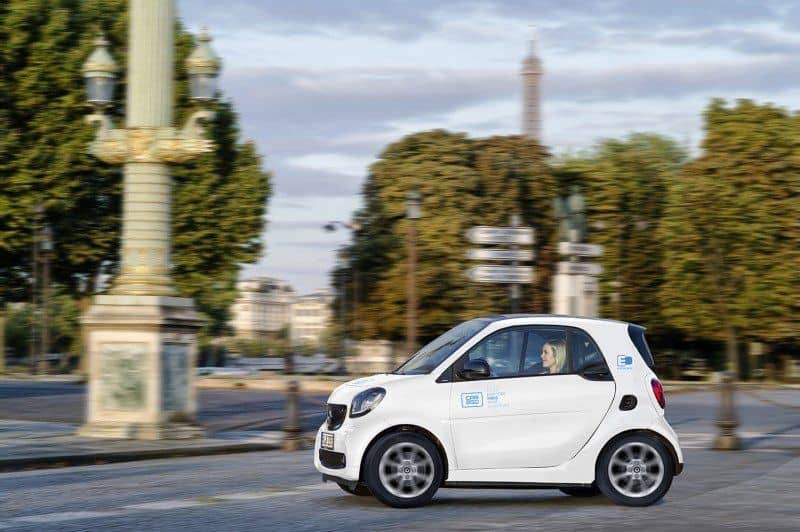 car2go in Paris unterwegs