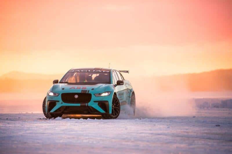 Jaguar I-PACE am Polarkreis unterwegs