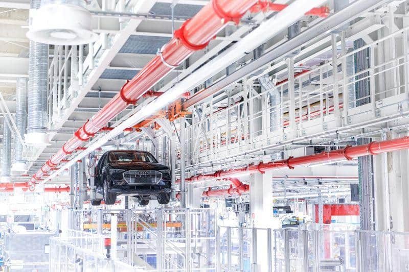 Audi e-tron Produktion in Brüssel