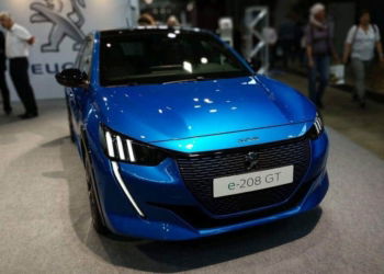 Peugeot e-208 Frontansicht