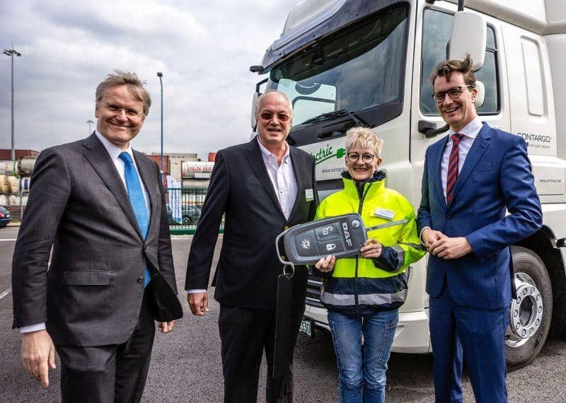 Contargo geht ersten Schritt zur Container-Hinterlandlogistik-Netzwerk Contargo geht ersten Schritt zur Dekarbonisierung