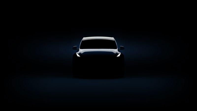 Tesla Model Y Silhouette