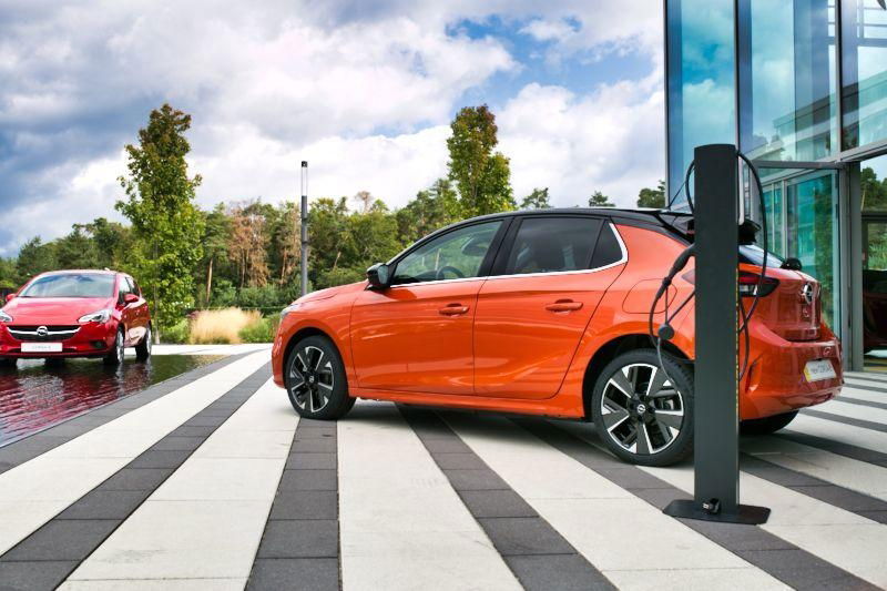 Eindrücke von der statischen Premiere des Opel Corsa-E