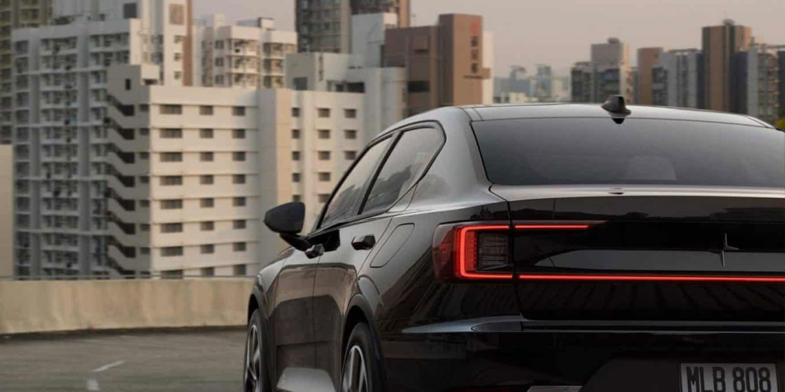 Polestar 2 Heckansicht