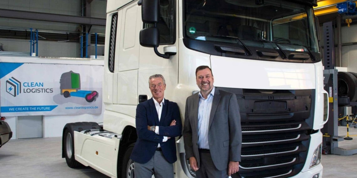 Clean Logistics rüstet schwere Diesel-Lkw auf Wasserstoff-Hybrid-Antrieb um