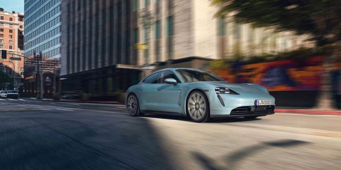 Porsche stellt den Taycan 4S vor