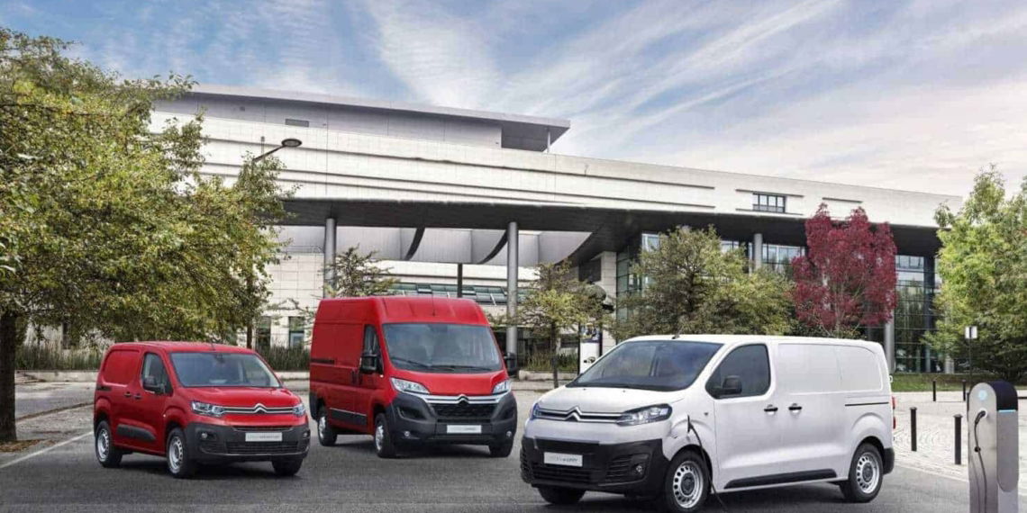 Citroën startet eine umfassende Elektrifizierungsoffensive für leichte Nutzfahrzeuge.