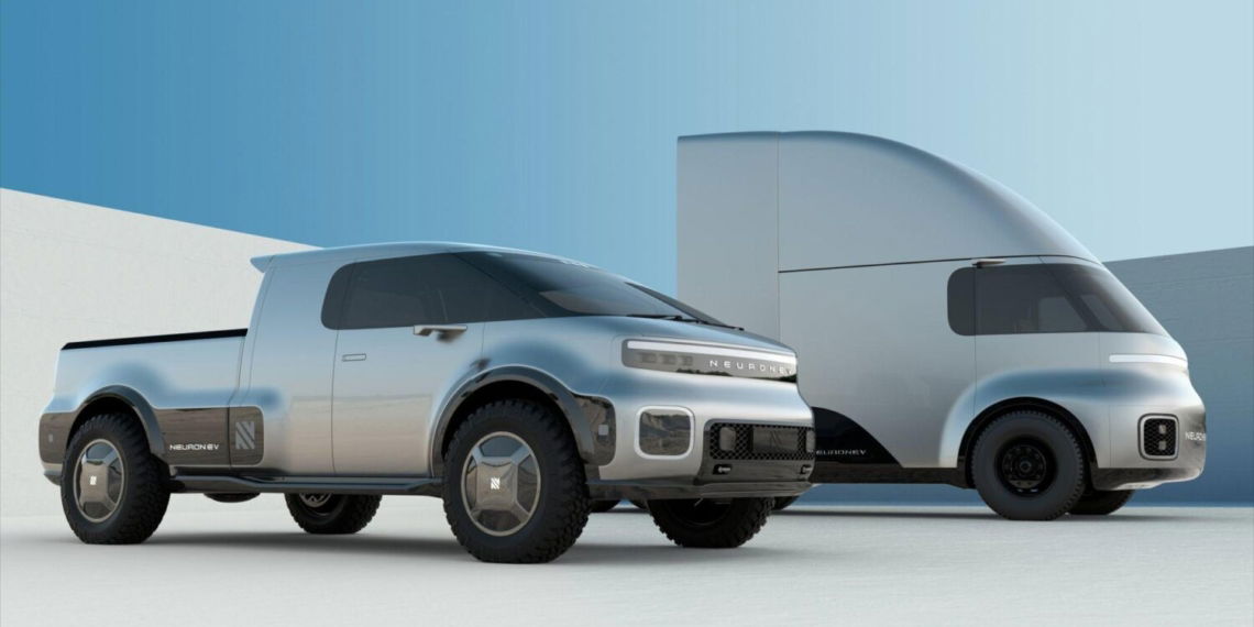 Neuron EV zeigt E-Pickup und Truck