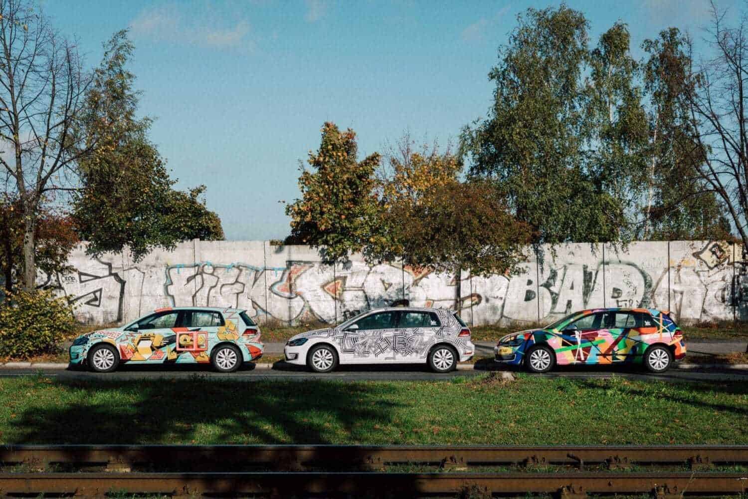 WeShare launcht 100% „Art Cars“ in Berlin