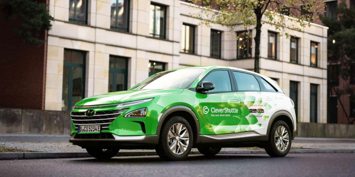 CleverShuttle setzt in Berlin auf Brennstoffzellenfahrzeuge für eigene Flotte