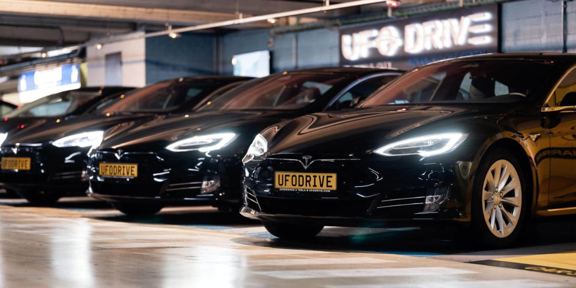 Autovermietung UFO Drive: Nur Elektroautos, nur per App