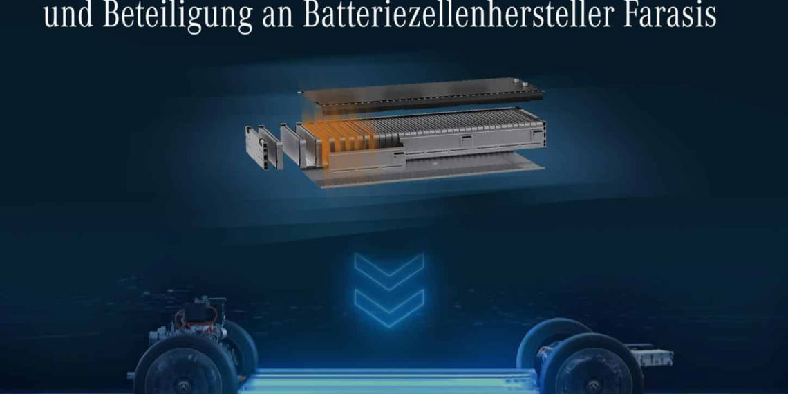 Mercedes verkündet Partnerschaft und Beteiligung an Batteriezellenhersteller Farasis