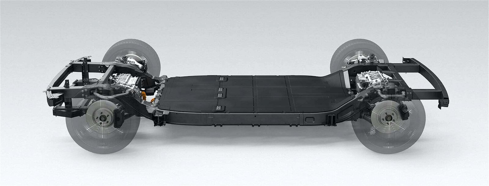 Canoo Elektroauto Skateboard Plattform