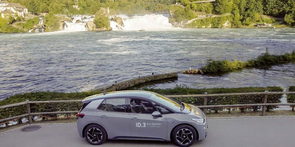 VW ID.3: Reichweitenrekord mit nur einer Batterieladung von Zwickau in die Schweiz