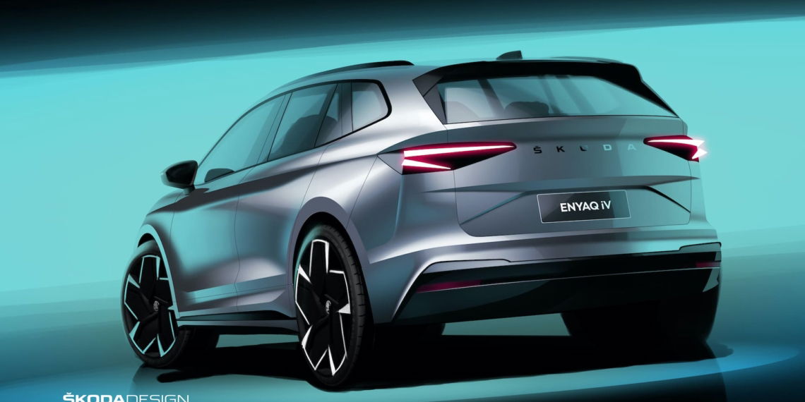 Skoda Enyaq Elektroauto SUV Design