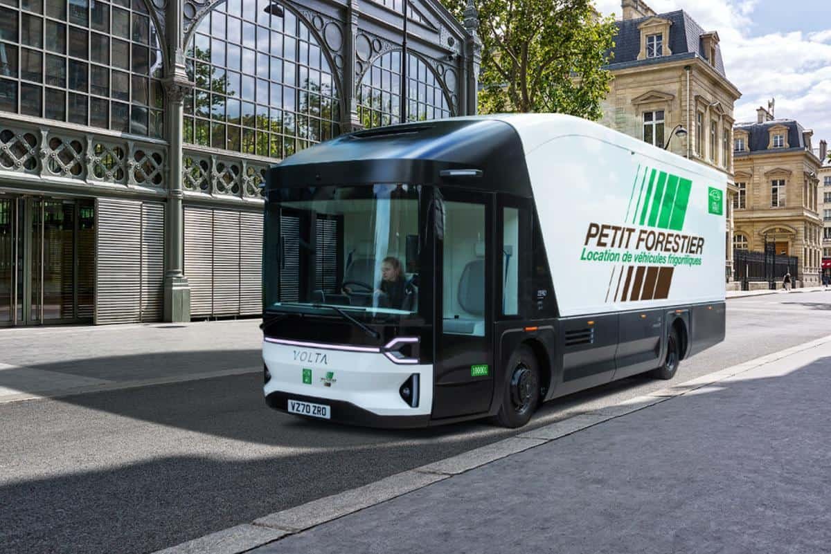 Petit Forestier Gruppe setzt auf Volta Zero für emissionsfreie Kühlfahrzeug-Flotte