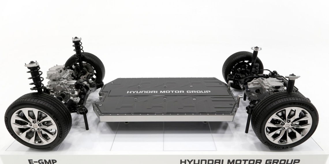 Hyundai Elektro-Plattform E-GMP: >500 km Reichweite; Laden unter 18 Minuten