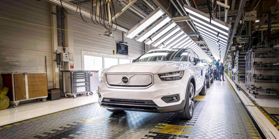 Volvo reagiert auf starke E-Autonachfrage und fährt Produktion hoch