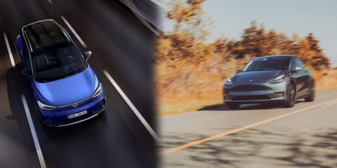 VW-Leak: Interner Vergleich des VW ID.4 mit Tesla Model Y