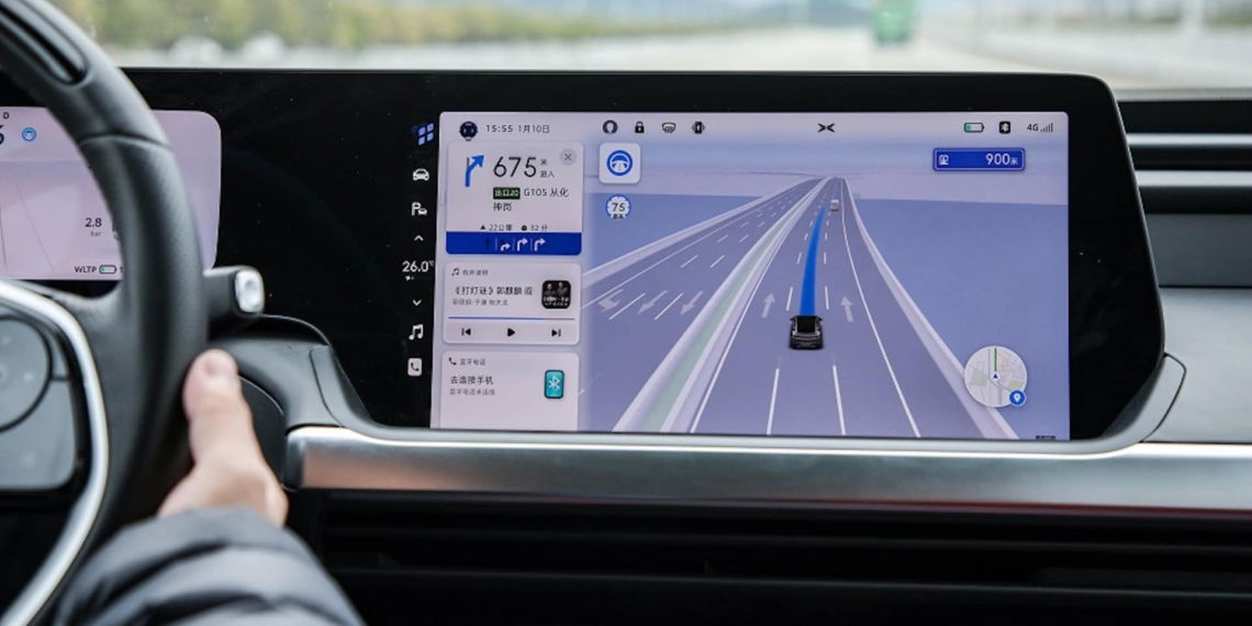 Xpeng-Elektroauto-Autonomes-Fahren