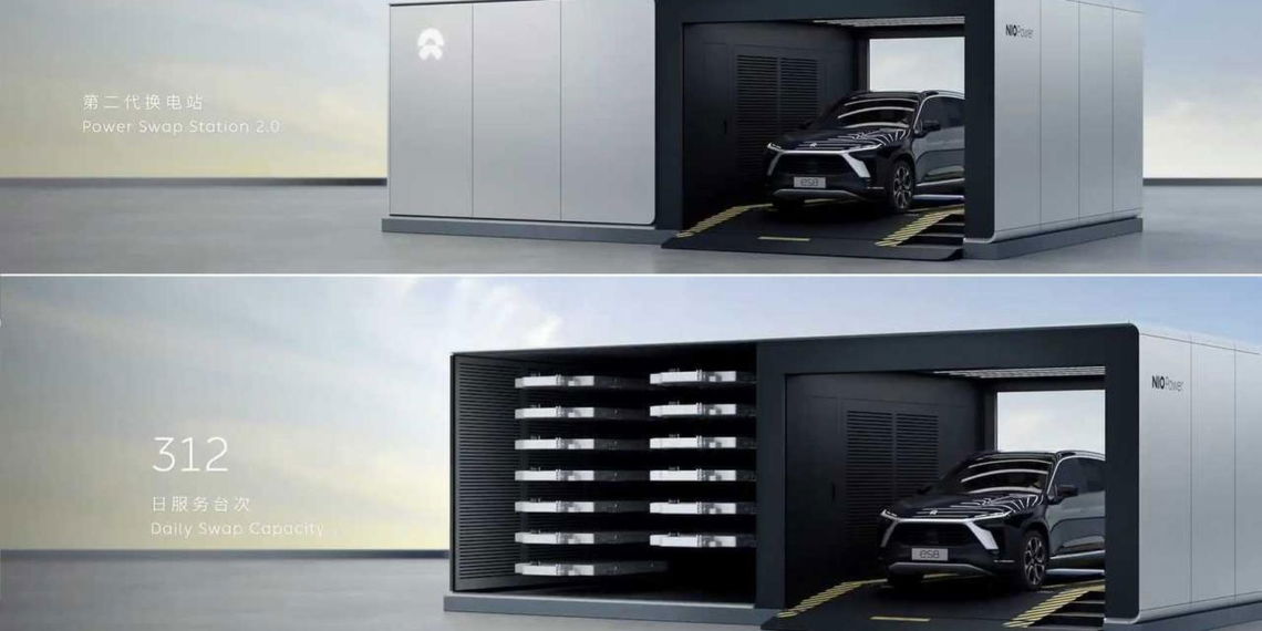 NIO stellt Batteriewechsel-Station 2.0 vor - hebt Akku-Tausch aufs nächste Level