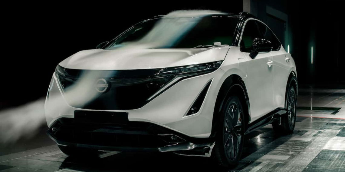Elektroautos Nissan Ariya Aerodynamik