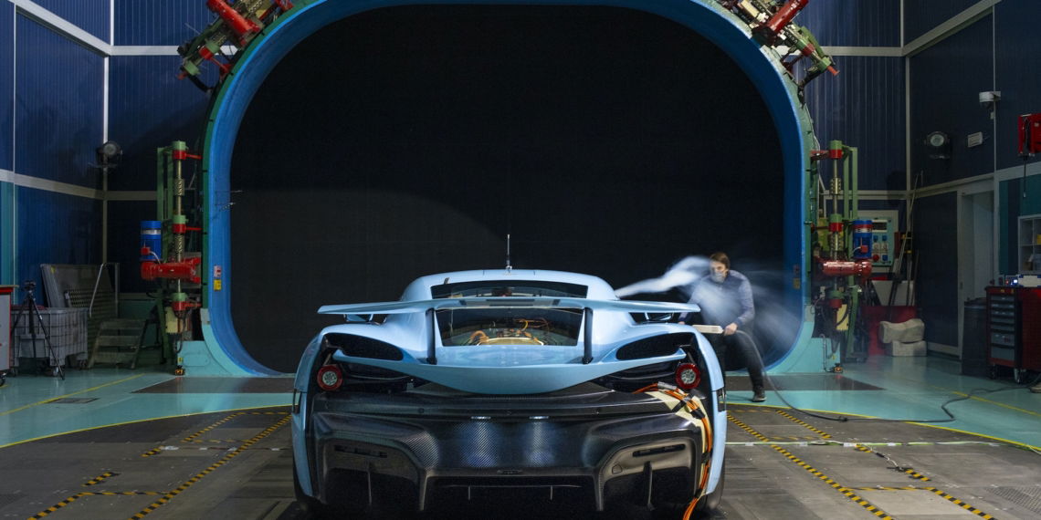 Rimac CTwo Aerodynamic Test