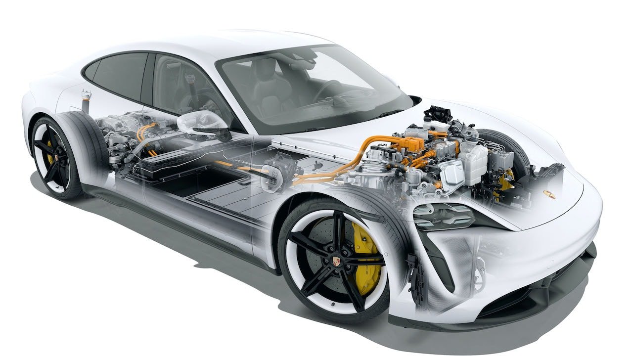 Porsche-Taycan-Antrieb-Elektromotor
