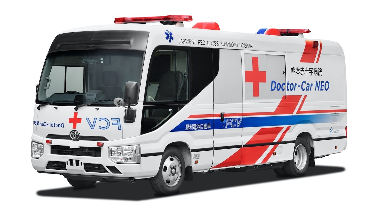 Toyota-Brennstoffzelle-Wasserstoff-Krankenwagen