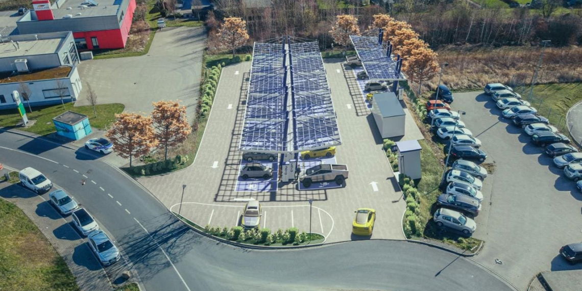 Am Kamener Kreuz entsteht Europas größter Schnelllade-Park