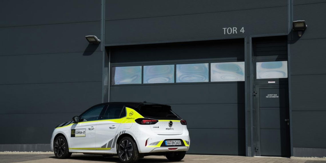 "eLoaded" sorgt für Strom im ADAC Opel e-Rally Cup
