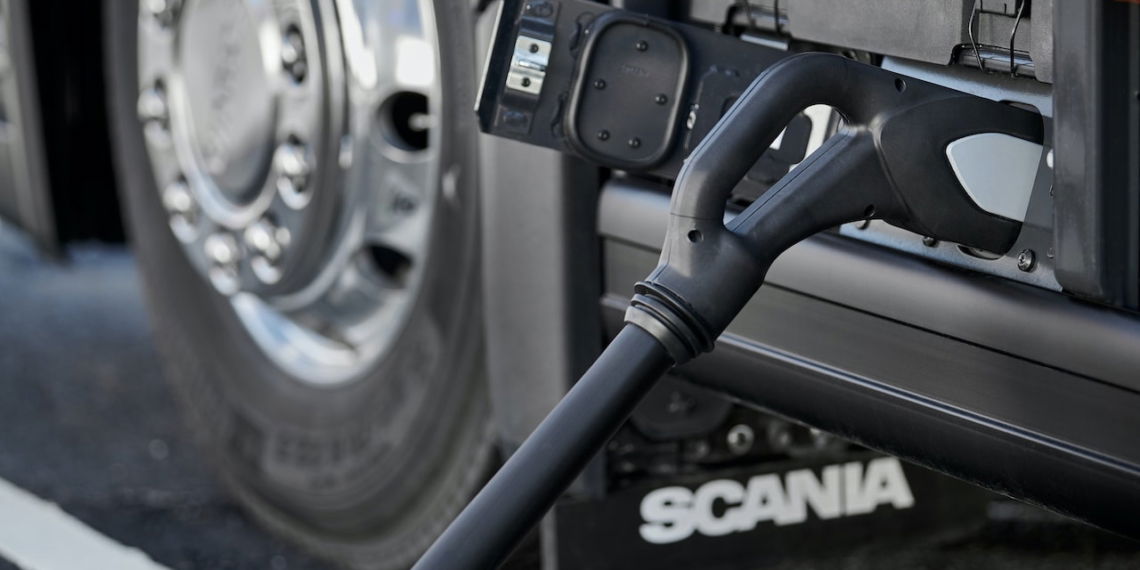 Kopenhagen-Scania-Elektro-Müllwagen