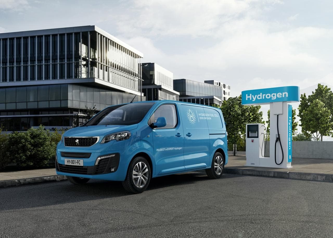 Peugeot e-Expert auch mit Brennstoffzelle