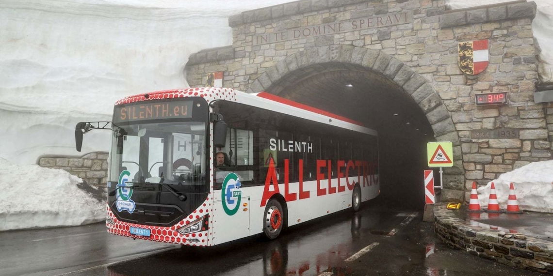 Elektrobus-Grossglockner-Hochalpenstrasse