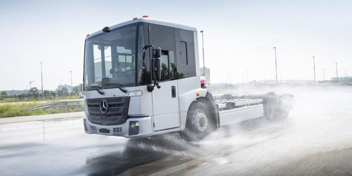 Mercedes Trucks testet eEconic für die Müllabfuhr