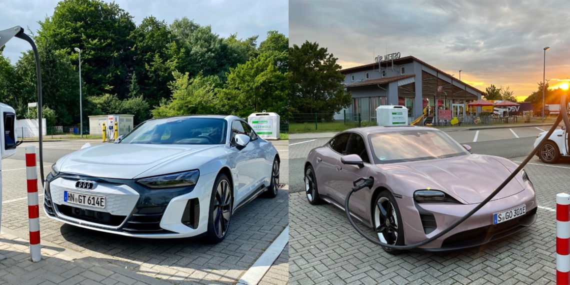 Audi e-tron GT vs. Porsche Taycan