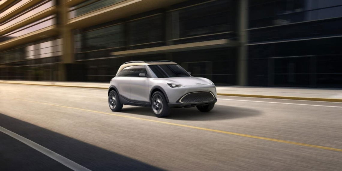smart Concept #1 bringt Premium und Hightech in den Kleinwagen-Sektor
