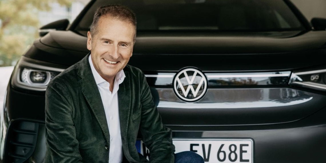 "Strom wird auf längere Sicht günstiger": VW-Boss Diess zeigt sich optimistisch