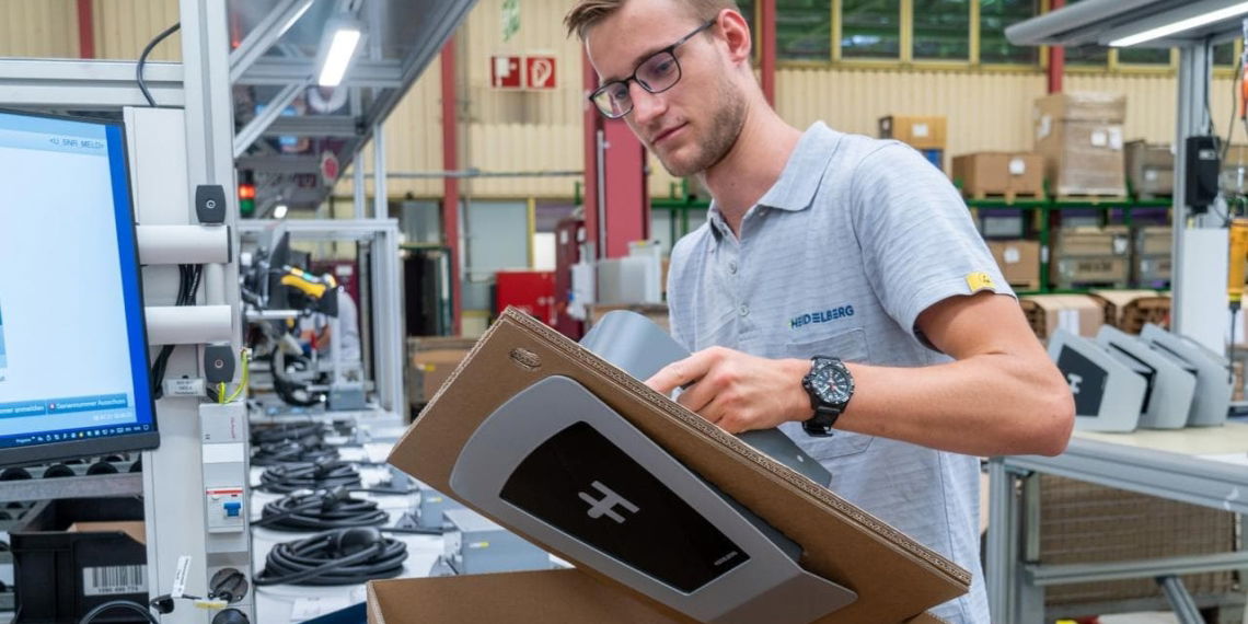 Heidelberg steigert Wallbox Absatz und baut Ladestation-Produktion aus