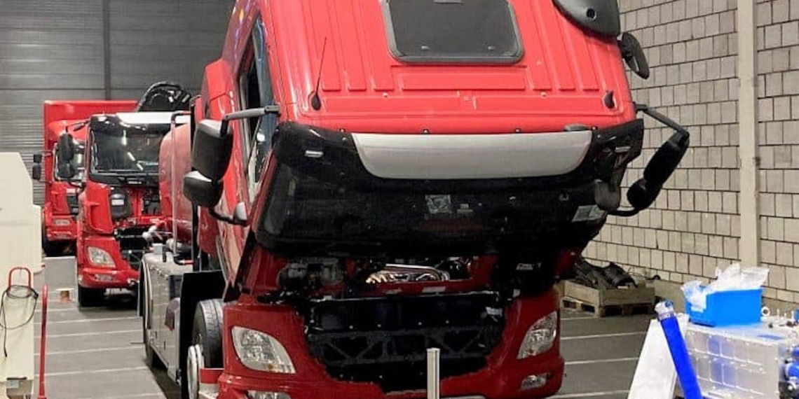 Hyzon-Wasserstoff-Lkw-Produktion