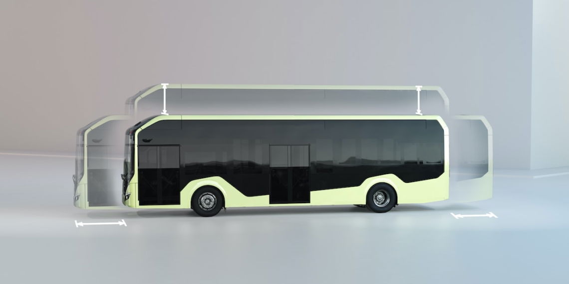 Volvo BZL Electric Elektrobus Chassis-Aufbauten