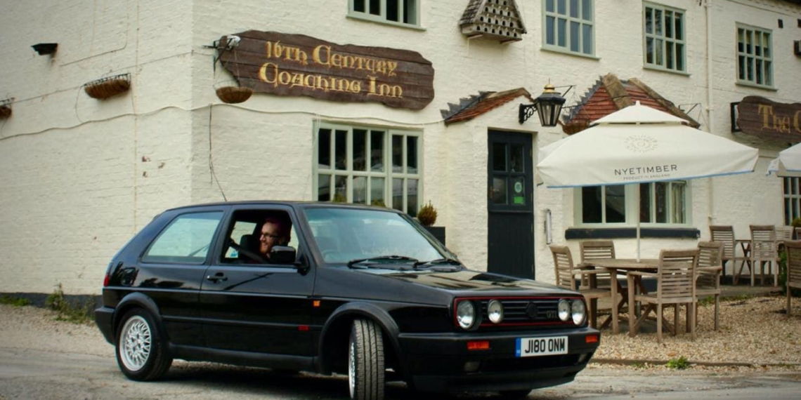 Elektrifizierter Golf Mk2 mit Tesla-Power unter der Haube
