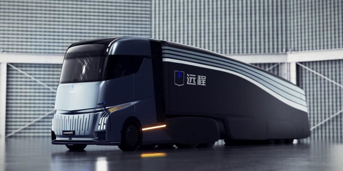 Farizon Homtruck: E-LKW mit Wechselakku und Methanol-Antrieb