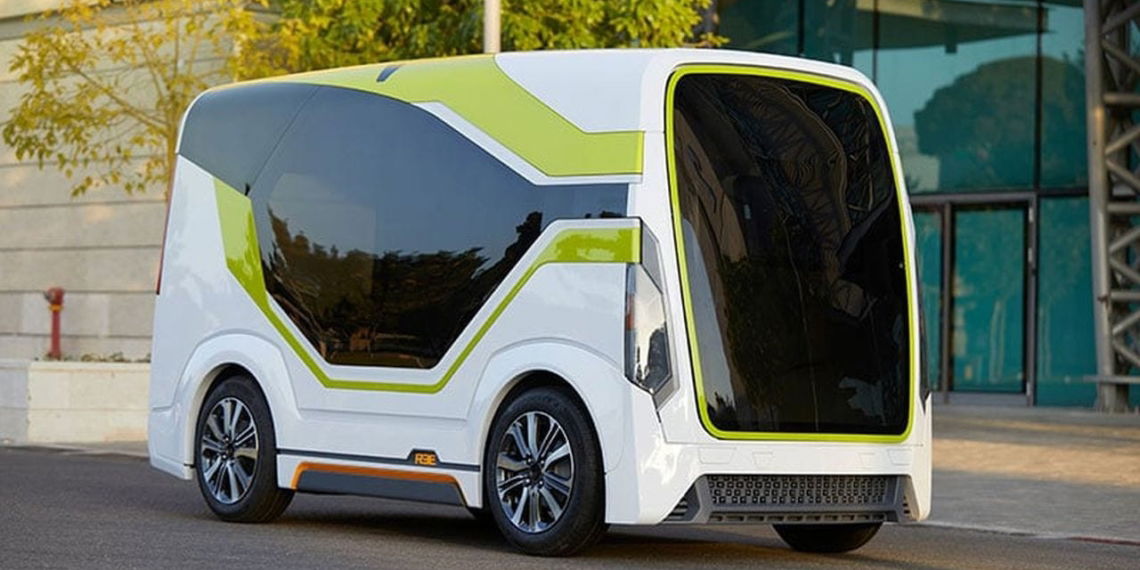 REE zeigt autonomes Elektro-Konzeptfahrzeug für Zustelldienste