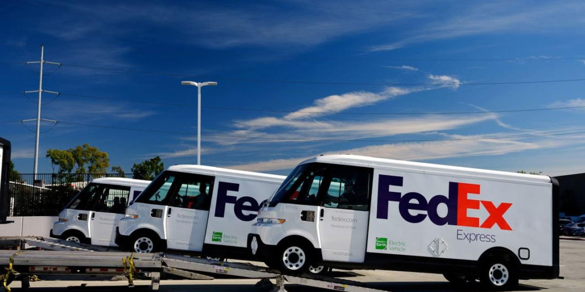 BrightDrop liefert die ersten von 500 E-Fahrzeuge an FedEx